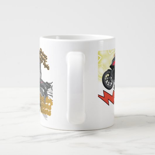 Reusable Grocery Bag Jumbo-Tasse (Rückseite)