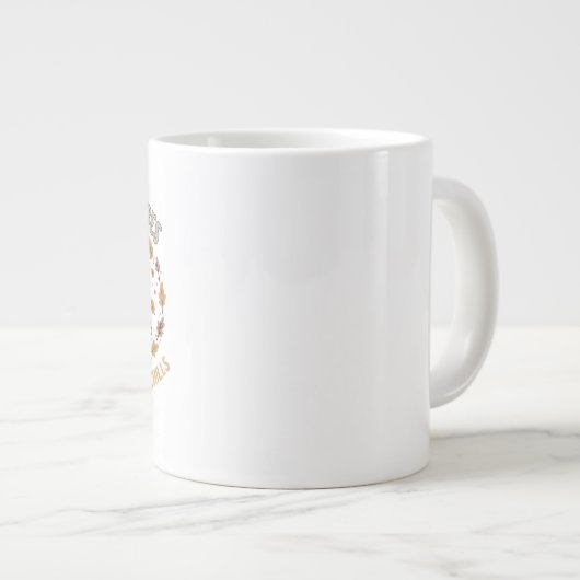 Reusable Grocery Bag Jumbo-Tasse (Vorderseite Rechts)