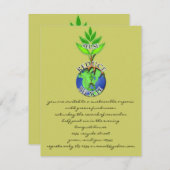 ReUse ReDuce-Recycle Einladung (Vorne/Hinten)