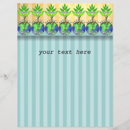 ReUse ReDuce-Recycle Flyer (Vorne)