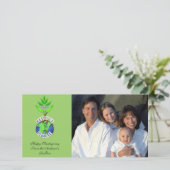 ReUse ReDuce Recycle ReGive Feiertagskarte (Stehend Vorderseite)