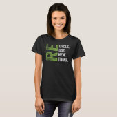 REUSE RENEW RETHINK Earth Day Environmenta gerecyc T-Shirt (Vorne ganz)