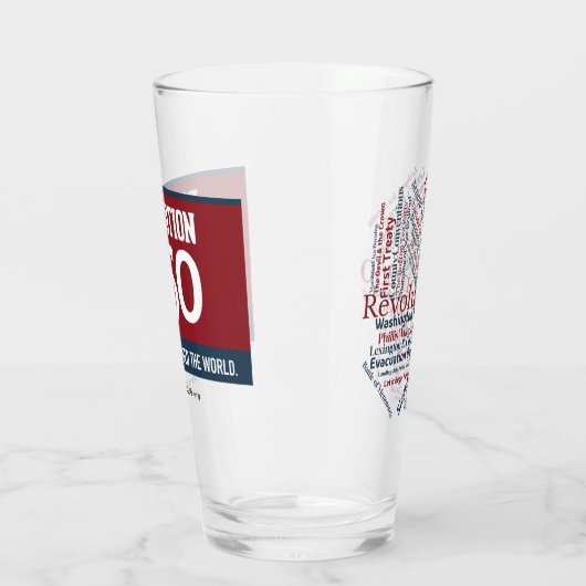 Rev250-Logo und Word-Cloud - Farbe Glas (Links)