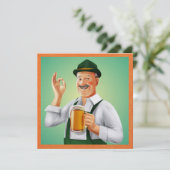 Rev 1 OKTOBERFEST / Einladung Oktoberfest (Stehend Vorderseite)