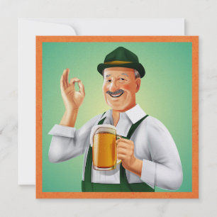 Rev 1 OKTOBERFEST / Oktoberfest-Einladung Einladung