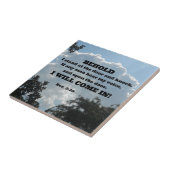 Rev. 3:20 Siehe, ich stehe an der Tür und klopfe.. Fliese (Seite)