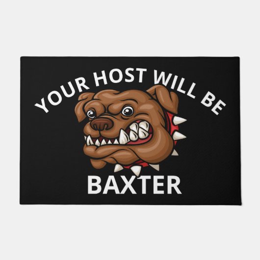 REV BULLDOG Begrüßungstürmatte Fußmatte (Vorderseite)