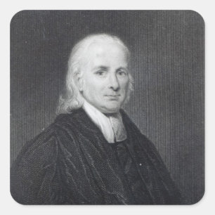 Rev Friedrich Schwartz Quadratischer Aufkleber