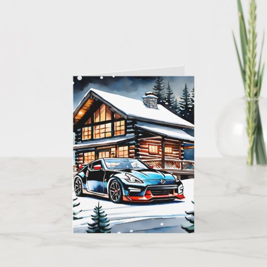 Rev Up Holidays JDM Edition Falten Weihnachten (Vorderseite)