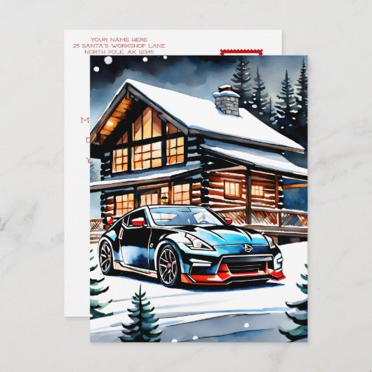 Rev Up Holidays JDM Edition Weihnachten (Vorne/Hinten)