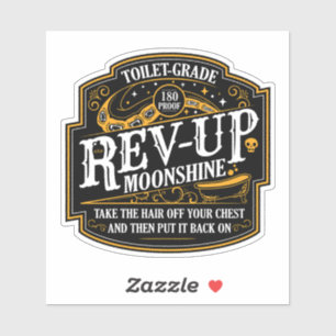 Rev-Up-Moonshine Dungeon Crawler Carl Aufkleber