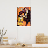 REVAL CIGARETTES Naturrein Cigaretten German Ad Poster (Küche)