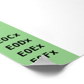 Revallyna Schriftart Ligatures Poster (Ecke)