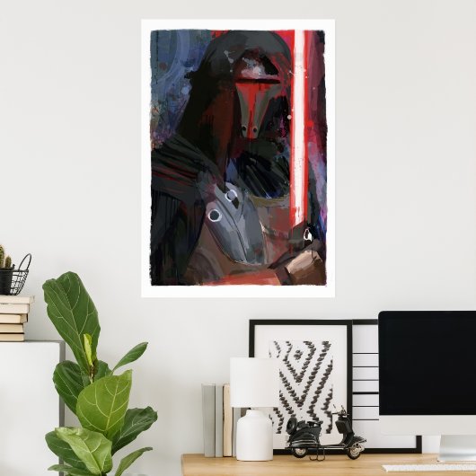 Revan Portrait Poster (Heimbüro)