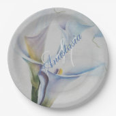 REVEAL DREI PARTY MONOGRAM PAPPTELLER (Vorderseite)