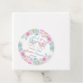 Reveal Floral Boho Vielen Dank Geschenkanhänger (Beispiel)