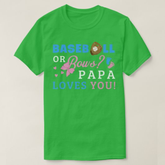 Reveal Papa T-Shirt (Design vorne)