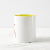 Réveillon 2018 zweifarbige tasse (Mittel)