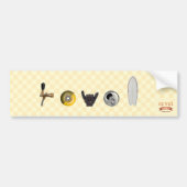 revel Brauenfirmenstoßdämpfer Autoaufkleber (Vorne)