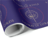 Revelation 19:12-16 Christmas Wrap King of Kings Geschenkpapier (Rolleneckpunkt)
