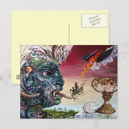 REVELATION 20 POSTKARTE (Vorne/Hinten)