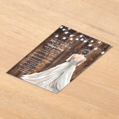 Revelation 21:2 Bridal Shower Invitation Acryleinladungen (Ablage )