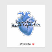 Revelations & Heart Palpitations vinyl sticker (Blatt)