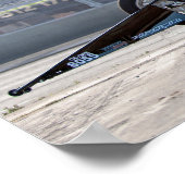 Revelry Racing Enthüllung Drag Bike Poster (Ecke)