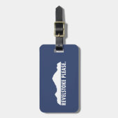 Revelstok Bitte Gepäckanhänger (Vorderseite vertikal)