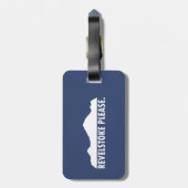 Revelstok Bitte Gepäckanhänger (Rückseite vertikal)