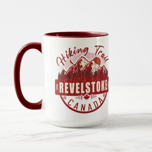 Revelstok British Columbia Kanada Tasse (Links)