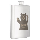 Revelstok British Columbia Peace Bear Flachmann (Rechts)
