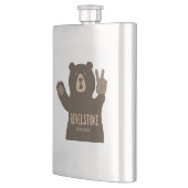 Revelstok British Columbia Peace Bear Flachmann (Links)