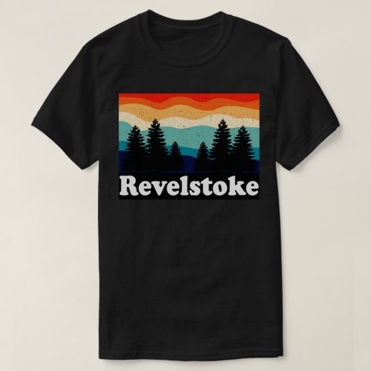 Revelstok Canada Retro T-Shirt (Design vorne)