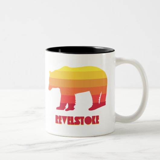 Revelstoke Bear Zweifarbige Tasse (Rechts)