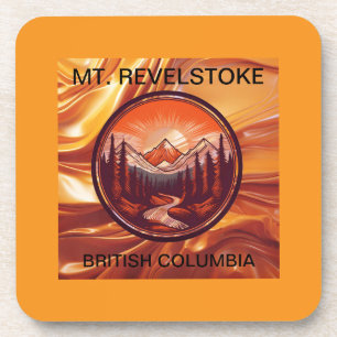 Revelstoke British Columbia Getränkeuntersetzer