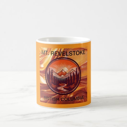 Revelstoke British Columbia Kaffeetasse (Mittel)