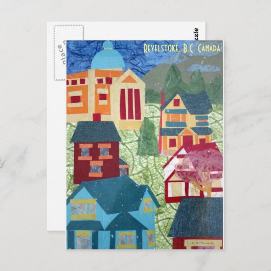 Revelstoke Postkarte (Vorne/Hinten)