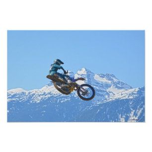 Revelstoke Ride - MotoX-Rennen in British Columbia Fotodruck