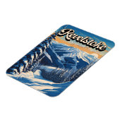 Revelstown Canada Winter Vintag Magnet (Linke Seite)