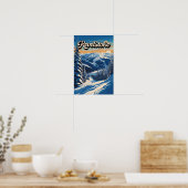 Revelstown Canada Winter Vintag Poster (Küche)
