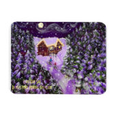 Revelstown Nordic Ski Club Lantern Ski Magnet (Horizontal)