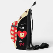 Revenge of the Curds Print Cut Sew Bag Crossbody Bag (Rechts)