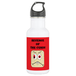 Revenge of the Curds Water Bottle Edelstahlflasche