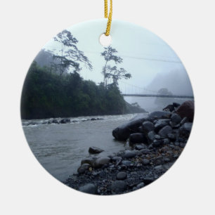 Reventazon Fluss FL-Abschnitt-Costa Keramik Ornament