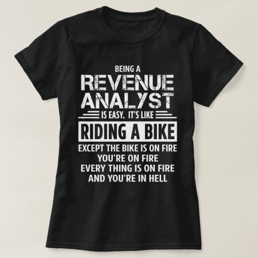 Revenue Analyst T-Shirt (Design vorne)
