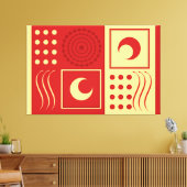 Rever Leinwanddruck (Insitu (Wohnzimmer))