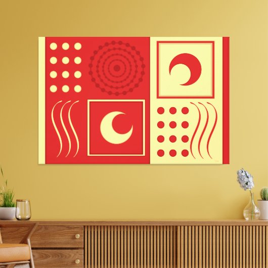 Rever Leinwanddruck (Insitu (Wohnzimmer))