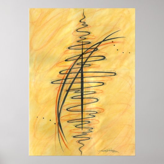 Reverbergungskunst Print Poster (Vorne)