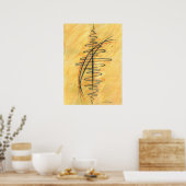 Reverbergungskunst Print Poster (Küche)